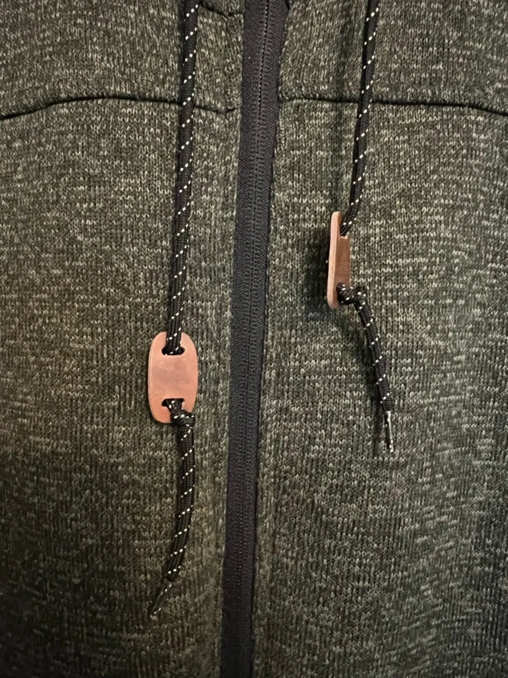 ⭐️ Free Country Men's Green Fleece Hooded Insulated Hooded Jacket Size XL
